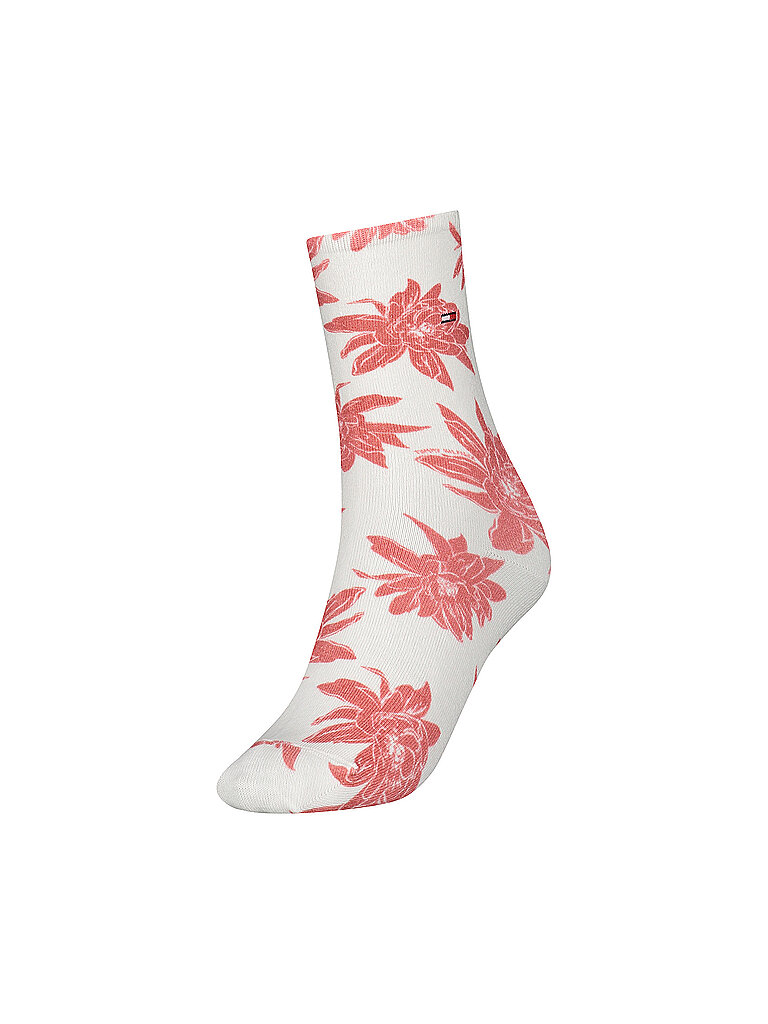 TOMMY HILFIGER Socken Printed Floral orange | 39-42